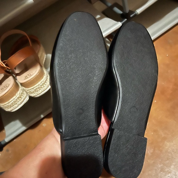 Cushionaire Black Slip-On Loafers Size 8 - Picture 4 of 6